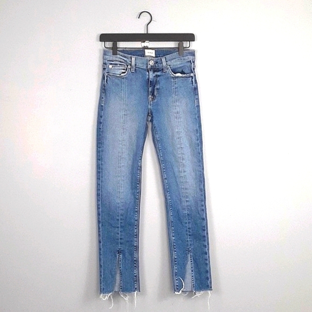 Hudson Nico Ankle Straight Leg Cropped Jeans